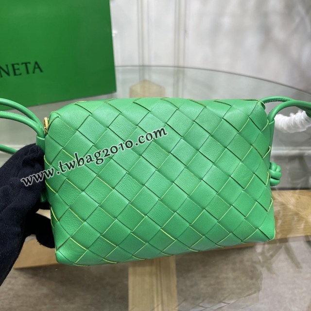 Bottega veneta高端女包 98090 寶緹嘉新款編織小方包 BV經典款編織小號肩背女包  gxz1313
